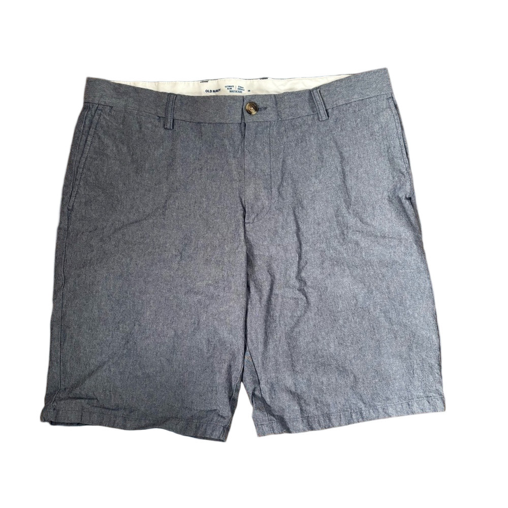 Old Navy Men's Blue Flat Front Shorts